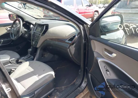 2017 Hyundai Santa Fe Sport 2.4L from USA, damaged, VIN 5NMZT3LB9HH009868